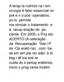 NUTRIÇÃO ATIVIDADE CONTEXTUALIZADA DE NUTRIÇÃO CLINICA