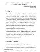 Taxas e Condições aplicadas ao Comercio