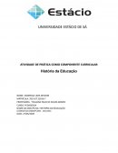 A História da Educação