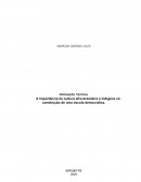 A importância da cultura afro-brasileira e indígena na construção de uma escola democrática.