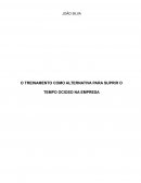 O TREINAMENTO COMO ALTERNATIVA PARA SUPRIR O TEMPO OCIOSO NA EMPRESA