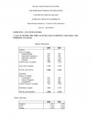 Administração Financeira Exercício Ciclo Financeiro