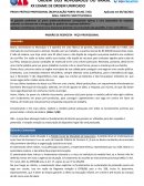 XX EXAME DE ORDEM UNIFICADO PROVA PRÁTICO-PROFISSIONAL (REAPLICAÇÃO PORTO VELHO / RO) Aplicada em 09/10/2016 ÁREA: DIREITO CONSTITUCIONAL