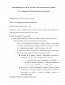 Apontamento da Obra: ARON, Raymond. Introdução. In: Paz e Guerra entre as Nações. São Paulo: Imprensa Oficial do Estado de São Paulo, 2002.