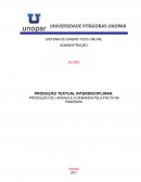 ADMINISTRAÇÃO SISTEMA DE ENSINO 100% ONLINE ADMINISTRAÇÃO