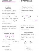 A Equação de Van't Hoff e o Princípio de Le Chatelier