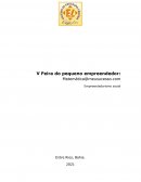 Projeto Empreendedorismo Social