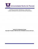 A RELAÇÃO TEORIA E PRÁTICA NO COTIDIANO DA SALA DE AULA