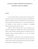 A GINÁSTICA LABORAL COMO PREVENÇÃO DE DOENÇAS OSTEOMUSCULARES NAS EMPRESAS