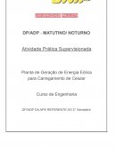 APS Planta de Geração de Energia Eólica