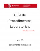 O MANUAL DE LABORATÓRIO FÍSICA EXPERIMENTAL