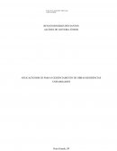 A APLICAÇÃO BIM 5D PARA O GERENCIAMENTO DE OBRAS RESIDENCIAS UNIFAMILIARES