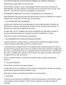 AO JUÍZO DO TRABALHO DA 250ª VARA DO TRABALHO DA CIDADE DE SÃO PAULO