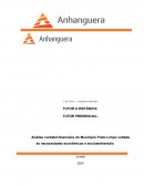 A Análise Contábil-financeira do Município Prato Limpo Voltada às Necessidades Econômicas e Socioambientais