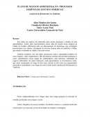 PLANO DE NEGÓCIO ADMINISTRAÇÃO / PROCESSOS GERÊNCIAIS/ GESTÃO COMERCIAL