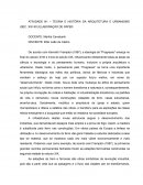 A TEORIA E HISTÓRIA DA ARQUITETURA E URBANISMO