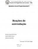 As Reações de Oxirredução