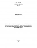 A PROPOSTA DE AUTOMATIZAÇÃO DE UM VIRADOR DE BLOCO DE MOTOR EM UMA LINHA DE PRODUÇÃO DE UMA EMPRESA AUTOMOBILISTICA