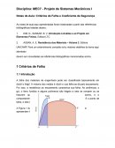 A Introdução à Análise e ao Projeto em Elementos Finitos