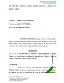 AÇÃO DECLARATÓRIA DE DIREITO À NOMEAÇÃO/POSSE EM CARGO PÚBLICO