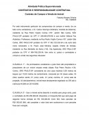 Contratos e Responsabilidade Contratual