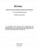 A INCLUSÃO DOS ALUNOS COM DIFICULDADES DE APRENDIZAGEM E DO ALUNO ESPECIAL DO PRIMEIRO ANO DO ENSINO FUNDAMENTAL DA ESCOLA MUNICIPAL LUIS VIANA FILHO DO POVOADO DE GAMELEIRA DE CENTRAL-BA.