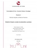 Resumo de Reações Coradas de Aminoácidos e Proteínas