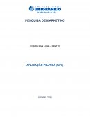 A Pesquisa de Marketing