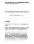 EXECELENTÍSSIMO SENHOR DOUTOR DESEMBARGADOR PRESIDENTE DO TRIBUNAL DE JUSTIÇA DO ESTADO