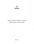 O IMPOSTO FEDERAL TRABALHO DE DIREITO TRIBUTÁRIO