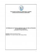 Determinação do teor de humildade do mel produzido na província de Nampula, Moçambique