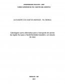 A Cabotagem Como Alternativa Para o Transporte de Carnes da Região Sul para o Norte