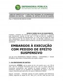 OS EMBARGOS À EXECUÇÃO 0023324-89.2020 RENATA NUNES