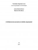 A influência da economia no ambito empresarial