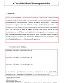 A Contabilidade Microeeprendedorismo