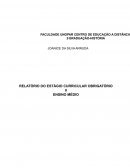 RELATÓRIO DO ESTÁGIO CURRICULAR OBRIGATÓRIO II ENSINO MÉDIO