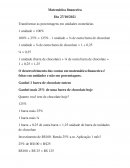 A Matematica Financeira