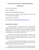 RELATÓRIO PARCIAL DE ESTÁGIO OBSERVAÇÃO EMPRESARIAL