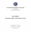 A UNIVERSIDADE FEDERAL DE ITAJUBÁ CAMPUS ITAJUBÁ FÍSICA EXPERIMENTAL (FIS213)
