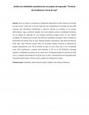 Análise da viabilidade econômica de um projeto de expansão