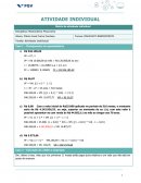 Atividade Individual Matematica Financeira