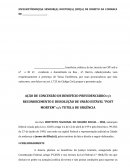 A AÇÃO DE CONCESSÃO DE BENEFÍCIO PREVIDENCIÁRIO c/c RECONHECIMENTO E DISSOLUÇÃO DE UNIÃO ESTÁVEL “POST MORTEM” c/c TUTELA DE URGÊNCIA