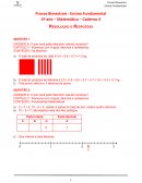 Provas Bimestrais - Ensino Fundamental