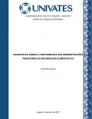 O DIAGNÓSTICO SOBRE A CONFORMIDADE DAS DEMONSTRACÕES FINANCEIRAS DA NEUGEBAUER ALIMENTOS S/A