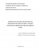 OS MODELOS NÃO LINEARES PARA DESCREVER O CRESCIMENTO DO CORAÇÃO, MOELA, FÍGADO E INTESTINO DE CODORNAS DE CORTE DE AMBOS OS SEXOS