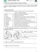 A Humidade Precipitação