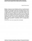 OS PROCESSOS EDUCATIVOS EMANCIPATÓRIOS, DESDE A EDUCAÇÃO INFANTIL E SOB A PERSPECTIVA DA TEORIA CRÍTICA DA SOCIEDADE.