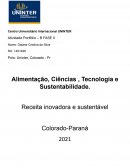 Portfolio Alimentação Ciências Tecnologia e Sustentabilidade