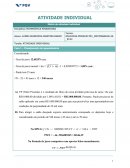 A ATIVIDADE INDIVIDUAL MATEMATICA FINANCEIRA