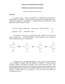 A Síntese do Acetilacetonato de Ferro(III)